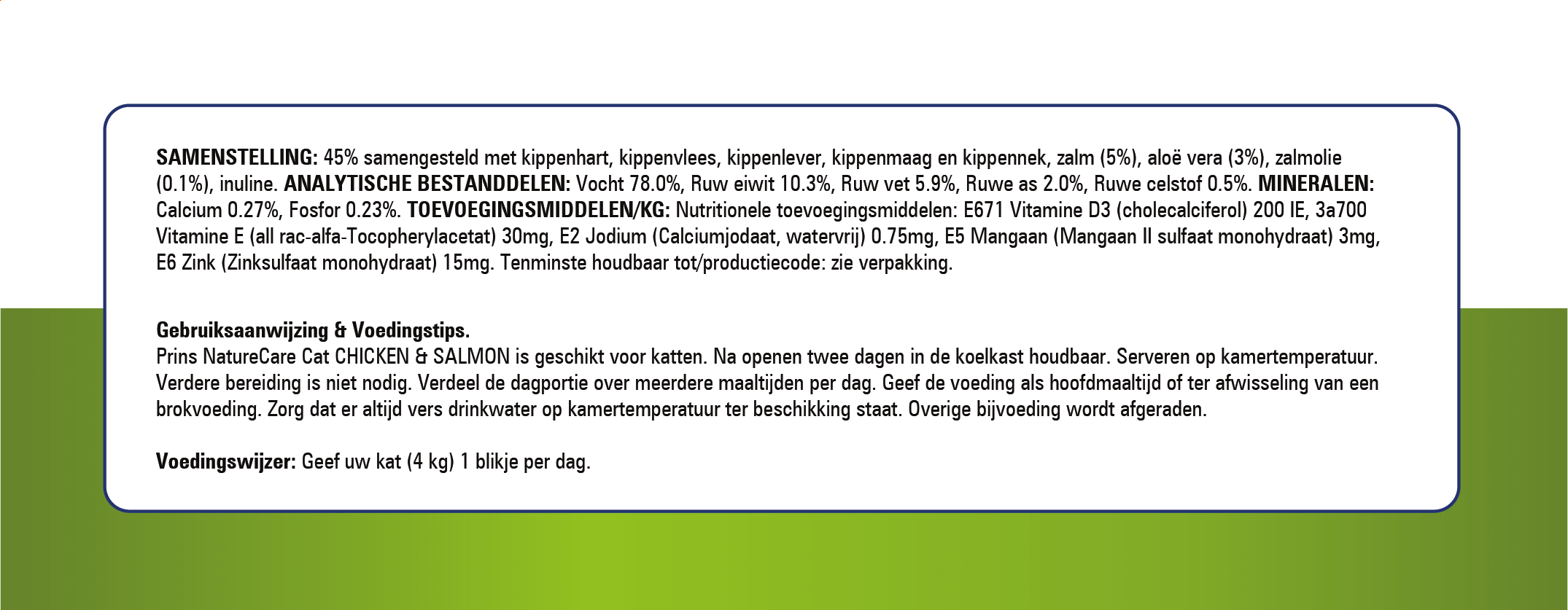 Chicken & Salmon - אוכל טבעי רטוב לחתולים – תמונה 2